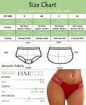 Finetoo High Cut V-Waist Lace Cheeky Bikini Pack