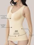 Slimming V-Neck Shapewear Tank for Women