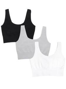 Fruit of the Loom Women's Comfort Wireless Longline Bra