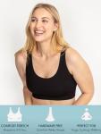Fruit of the Loom Women's Comfort Wireless Longline Bra
