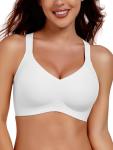Gailife Wireless Seamless Push-Up Bra - White