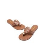 DREAM PAIRS Women’s Brown Thong Flat Sandals