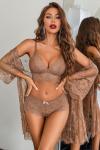 Avidlove Lace Kimono Robe and Sexy Lingerie Set