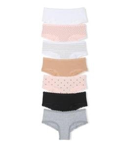 Victoria's Secret Lace Trim Cheeky Underwear Pack