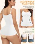AURUZA 2PCS Plus Size Tummy Control Camisoles