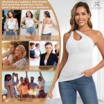 JOYSHAPER Women's Halter Tank Top with Built-in Bra