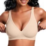 Vertvie Jelly Wireless Push-Up Plunge Bra