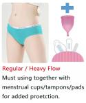Teen Girls Period Panties Soft Briefs 12-14 Years