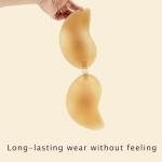 Cakes Cleavage Push Up Sticky Bra - Nude