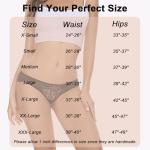 Sunm Boutique Lace Cheeky Bikini Panties 6 Pack