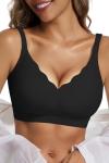 LXOXL Wireless Seamless Push-Up Bra for Women