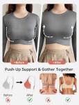 Wireless Seamless Full Coverage Lounge Bra in Nude