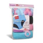 Hanes Girls' Hipster Period Panties 4-Pack