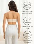 Nude Push-Up Strapless Bra for Women