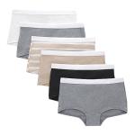 Hanes Big Girls' Hipster Cotton Underwear 6-Pack