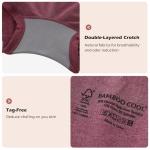 Bamboo Cool Seamless Boyshort Panties 5 Pack