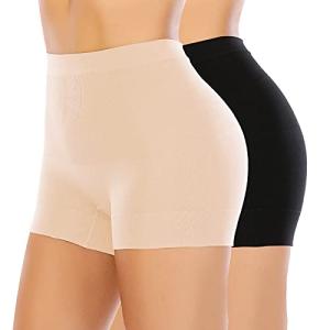 Seamless Tummy Control Boyshorts for Women - 2 Pack