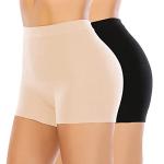 Seamless Tummy Control Boyshorts for Women - 2 Pack
