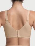 FallSweet Wireless Padded Plunge Bra, Beige 36A