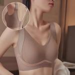3-Pack Women's Ribbed Push-Up Wireless Bras
