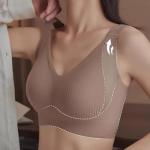 3-Pack Women's Ribbed Push-Up Wireless Bras