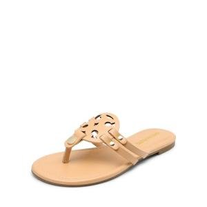 Stylish Nude Thong Sandals for Summer Fun
