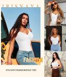 Irisnaya Women's Tummy Control Slimming Bodysuit