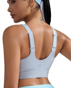 High Support Adjustable Straps Sports Bra for Women
