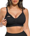 Lover-Beauty Hands-Free Nursing Bra - Black