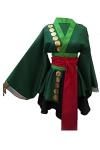 Anime Cosplay Kimono Robe and Suspender Skirt