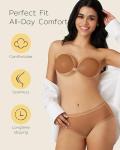 Niidor Strapless Silicone Invisible Adhesive Bra