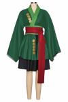 Anime Cosplay Kimono Robe and Suspender Skirt