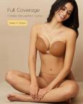 Niidor Strapless Silicone Invisible Adhesive Bra