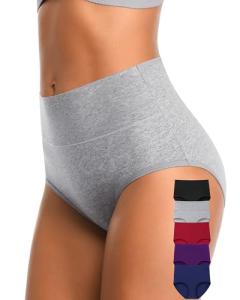 High Waist Postpartum Briefs for Women