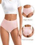 INNERSY Women's High Waist No Show Briefs 3-Pack