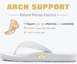 Comfortable Arch Support Yoga Flip Flops for Women