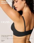 OEAK Women’s Seamless No Underwire Triangle Bra