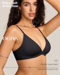 OEAK Women’s Seamless No Underwire Triangle Bra