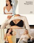 OEAK Women’s Seamless No Underwire Triangle Bra