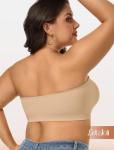 Push Up Strapless Padded Bandeau Bra for Women