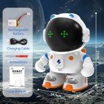 Rechargeable Voice-Controlled Robot Toy for Kids