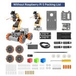 HIWONDER AI Vision Robotic Arm & Car Kit