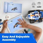Smart Robot Building Kit for Kids Ages 7-12