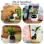 AI Smart Flowerpot with Expressions & Sensors