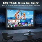 VOPLLS 4K WiFi & Bluetooth Smart Projector