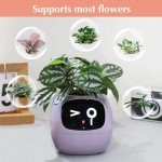AI Smart Flowerpot with Expressions & Sensors