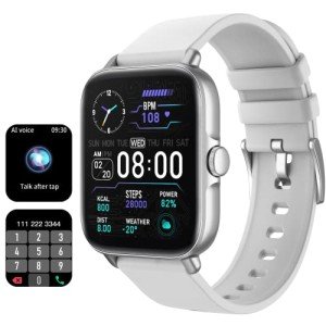 AI Smartwatch with Fitness Tracking and Voice Control