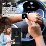 AI Smartwatch with Fitness Tracking and Voice Control