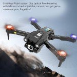 HD Dual Camera RC Drone with LED Lights and 50x Zoom