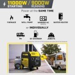 Champion 11,000-Watt Tri Fuel Portable Generator